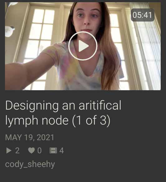 Designing Artificial Lymph Nodes