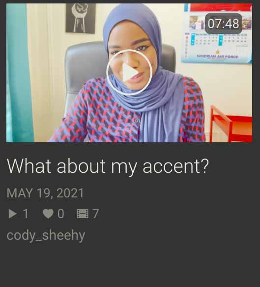What About My Accent
